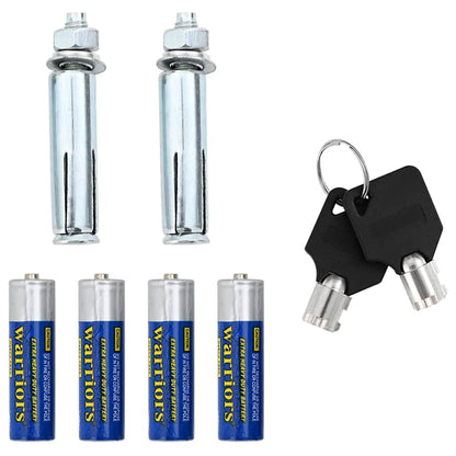 Digital Safe with Lock Dark grey 23 x 17 x 17 cm Steel