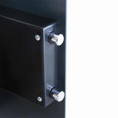 Digital Safe with Lock Dark grey 35 x 31 x 50 cm Steel