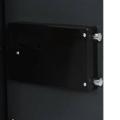 Digital Safe with Lock Dark grey 35 x 31 x 50 cm Steel