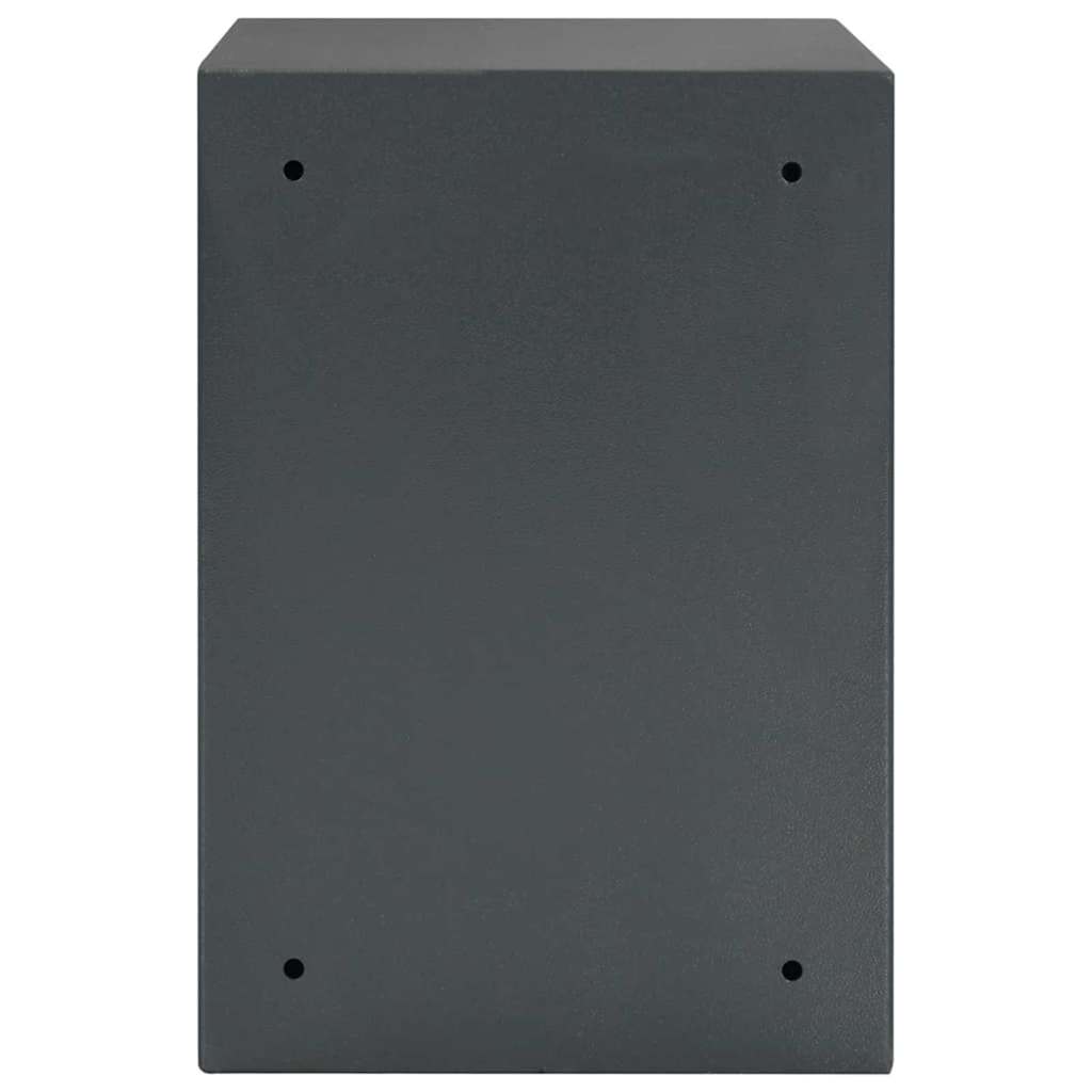 Digital Safe with Lock Dark grey 35 x 31 x 50 cm Steel