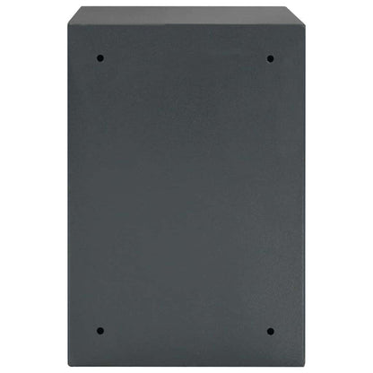 Digital Safe with Lock Dark grey 35 x 31 x 50 cm Steel
