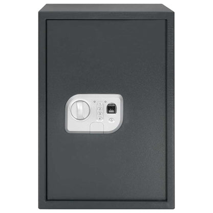 Digital Safe with Lock Dark grey 35 x 31 x 50 cm Steel