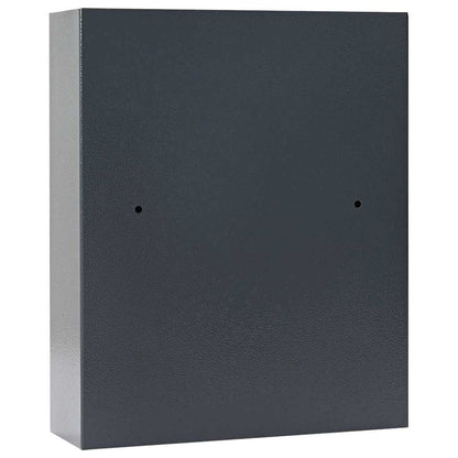 Digital Safe with Lock Dark grey 30 x 10 x 36.5 cm Steel