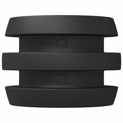 Football Table Bumpers 3 x 3 x 2 cm Rod 16 pcs Black