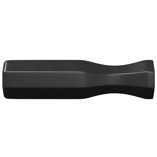 Football Table Handles 10 pcs Black 3.1 x 3.1 x 17.8 cm Plastic