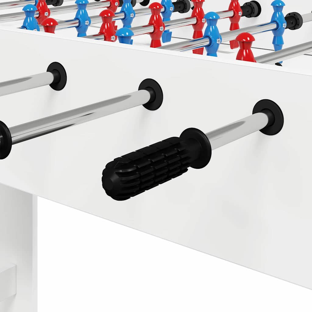 Football Table Handles 10 pcs Black 2.8 x 2.8 x 9.3 cm Plastic