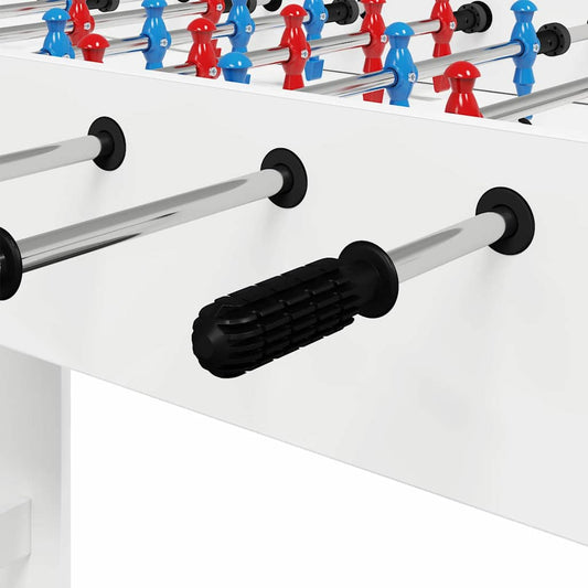 Football Table Handles 10 pcs Black 2.8 x 2.8 x 9.3 cm Plastic