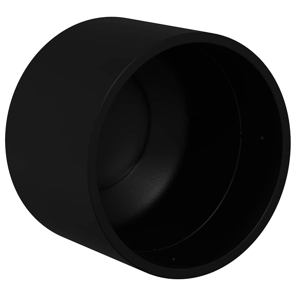 Football Table End Caps 10 pcs Black 1.9 x 1.9 x 1.6 cm Plastic