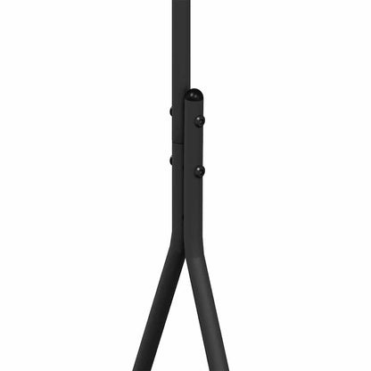 Clothes Rack with Storage Black 100 x 56 x 154 cm Steel