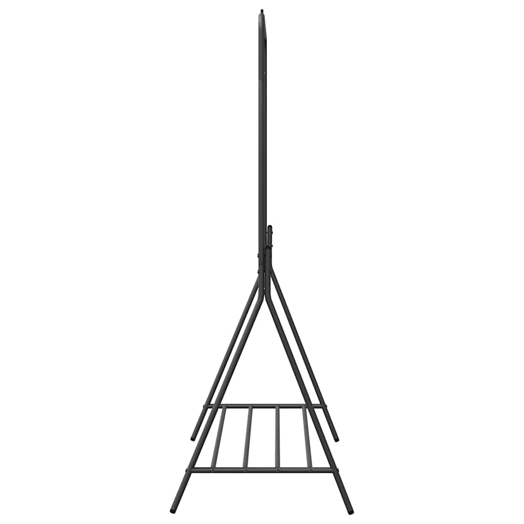Clothes Rack with Storage Black 100 x 56 x 154 cm Steel