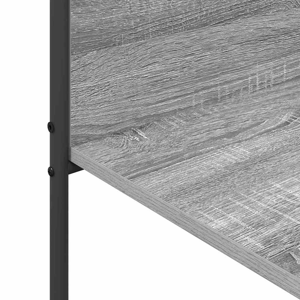 Clothes Rack with Shelf Grey 120 x 44 x 160 cm Engineered Wood