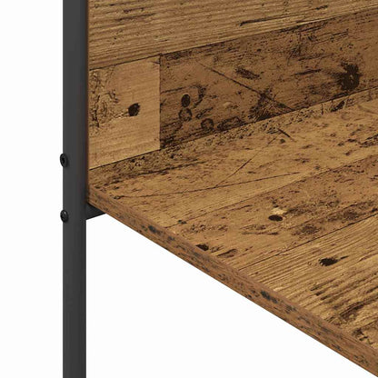 Clothes Rack with Shelf Brown 120 x 44 x 160 cm Engineered Wood