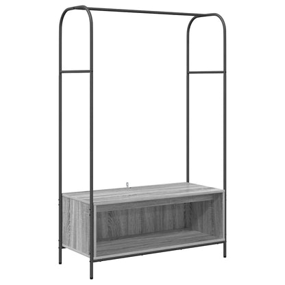 Clothes Rack Grey 100 x 44 x 160 cm Engineered Wood