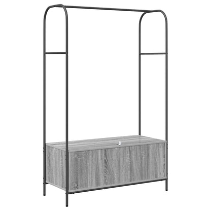Clothes Rack Grey 100 x 44 x 160 cm Engineered Wood