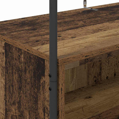 Clothes Rack Brown Oak 100 x 44 x 160 cm Engineered Wood