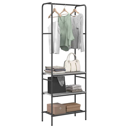 Clothes Rack Grey sonoma 60 x 30 x 171 cm Engineered Wood