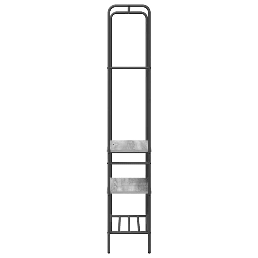 Clothes Rack Grey sonoma 60 x 30 x 171 cm Engineered Wood