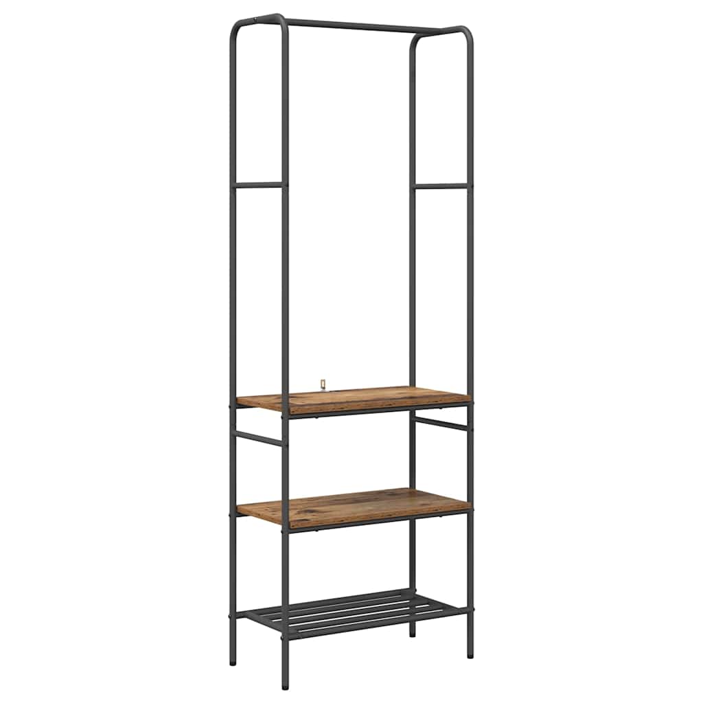 Clothes Rack Old wood 60 x 30 x 171 cm Engineered Wood