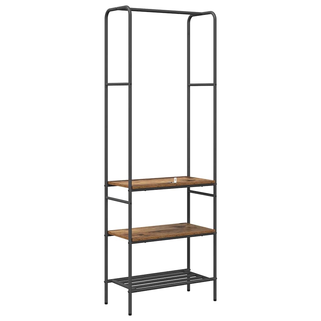 Clothes Rack Old wood 60 x 30 x 171 cm Engineered Wood