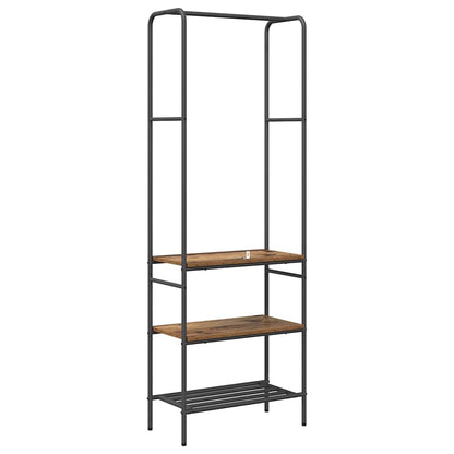 Clothes Rack Old wood 60 x 30 x 171 cm Engineered Wood