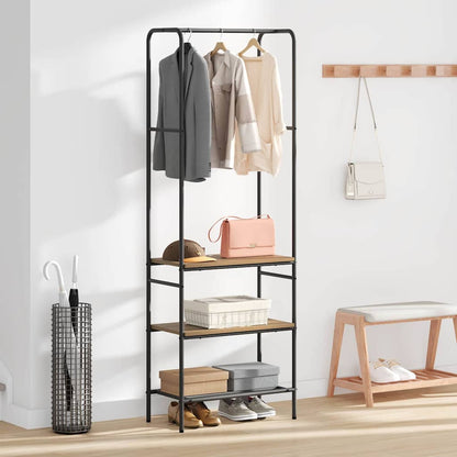 Clothes Rack Artisan Oak 60 x 30 x 171 cm Engineered Wood