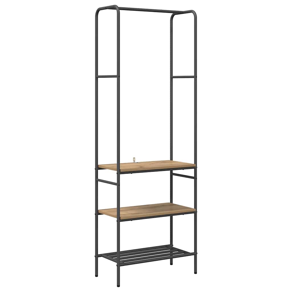 Clothes Rack Artisan Oak 60 x 30 x 171 cm Engineered Wood