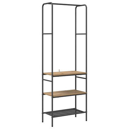 Clothes Rack Artisan Oak 60 x 30 x 171 cm Engineered Wood