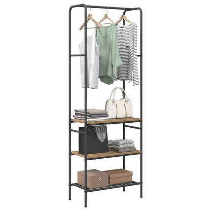 Clothes Rack Artisan Oak 60 x 30 x 171 cm Engineered Wood