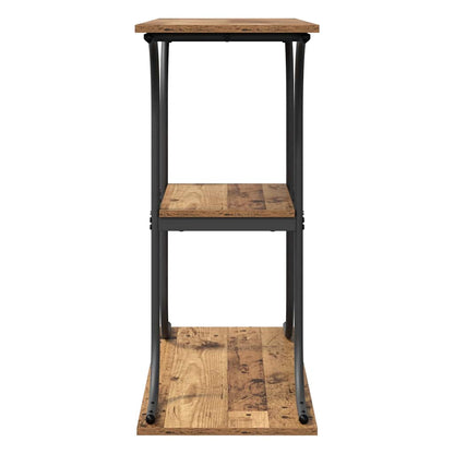 Console Table Old Wood 101 x 35 x 80.5 cm Engineered Wood
