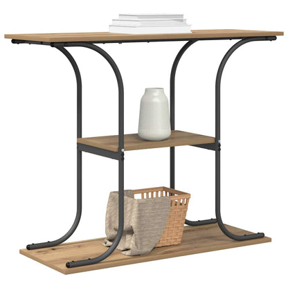 Console Table Artisan Oak 101 x 35 x 80.5 cm Engineered Wood