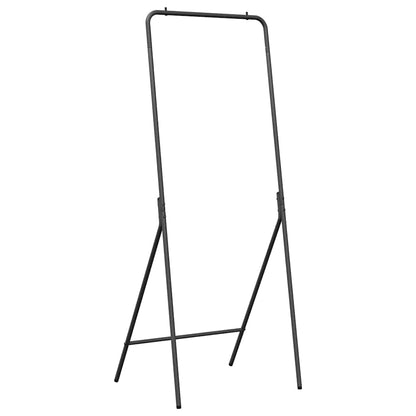 Clothes Rack Black 60 x 53 x 155 cm Steel