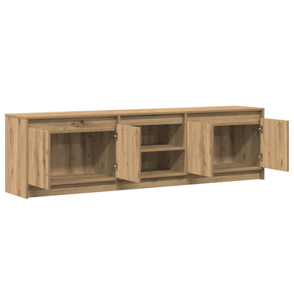 TV Units 2 pcs Brown 180 x 34 x 50 cm Engineered wood