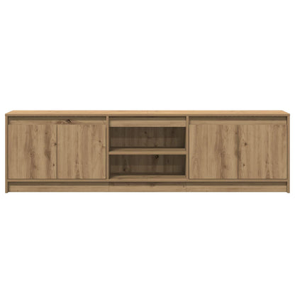 TV Units 2 pcs Brown 180 x 34 x 50 cm Engineered wood