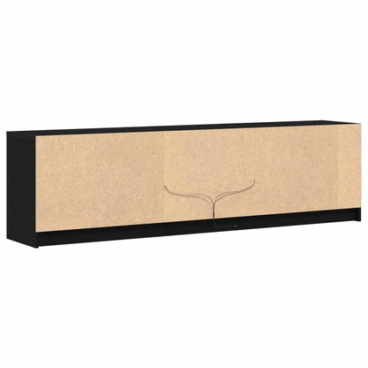 TV Units 2 pcs Black 180 x 34 x 50 cm Engineered wood
