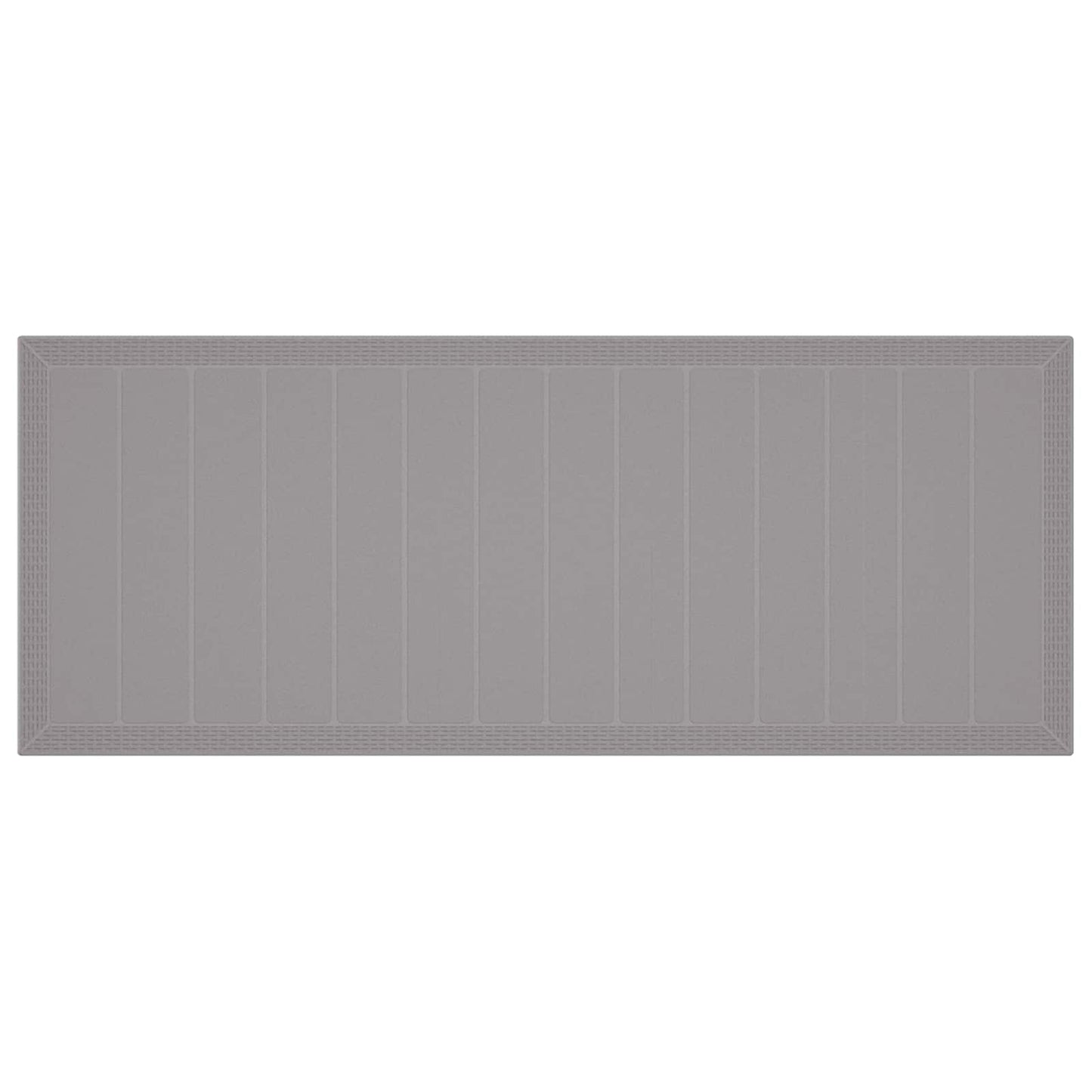 Garden Dining Set 11 pcs Light Grey Polypropylene