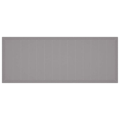 Garden Dining Set 11 pcs Light Grey Polypropylene