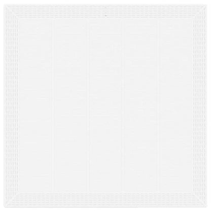 Garden Dining Set 3 pcs White Polypropylene