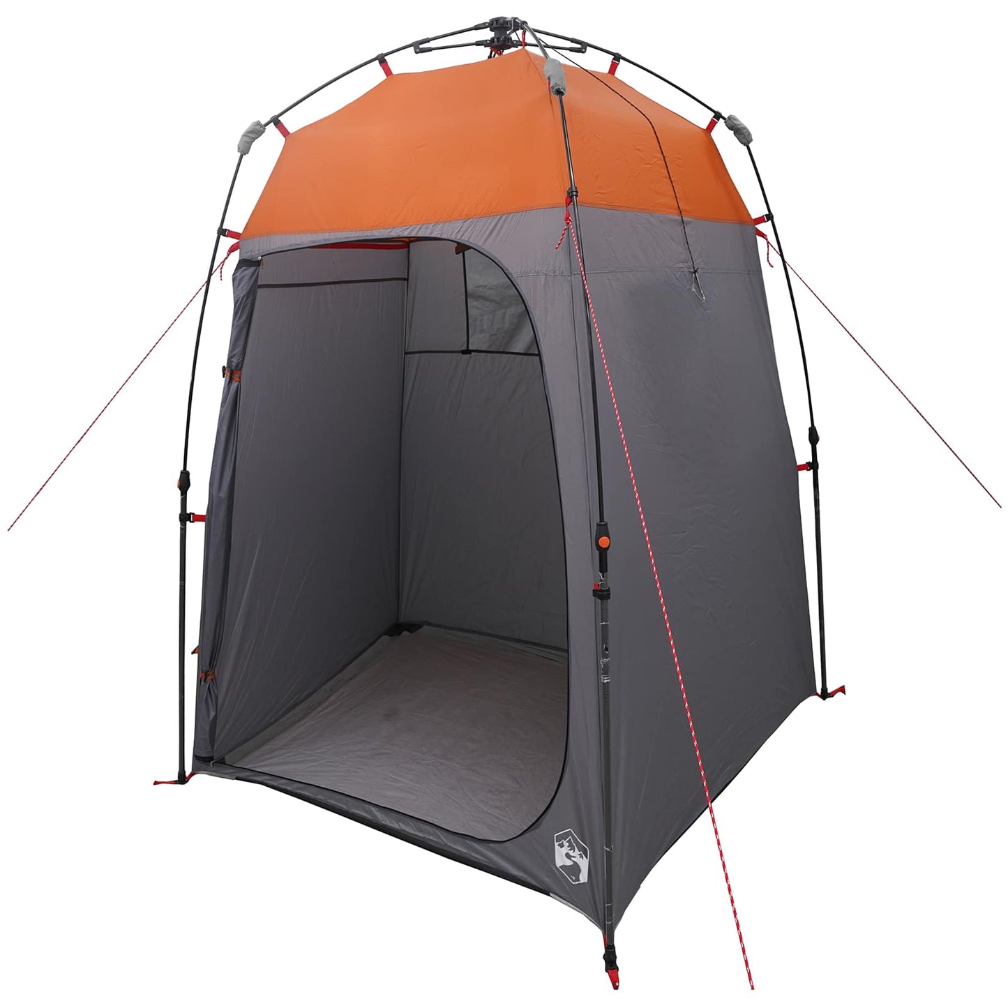 Instant Tent 2-Person Quick-Release with Roof Grey and Orange