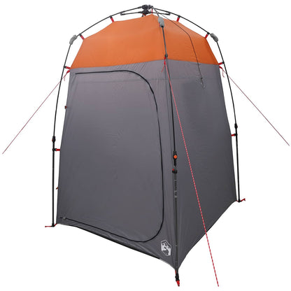 Instant Tent 2-Person Quick-Release with Roof Grey and Orange