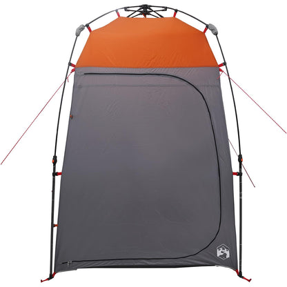 Instant Tent 2-Person Quick-Release with Roof Grey and Orange