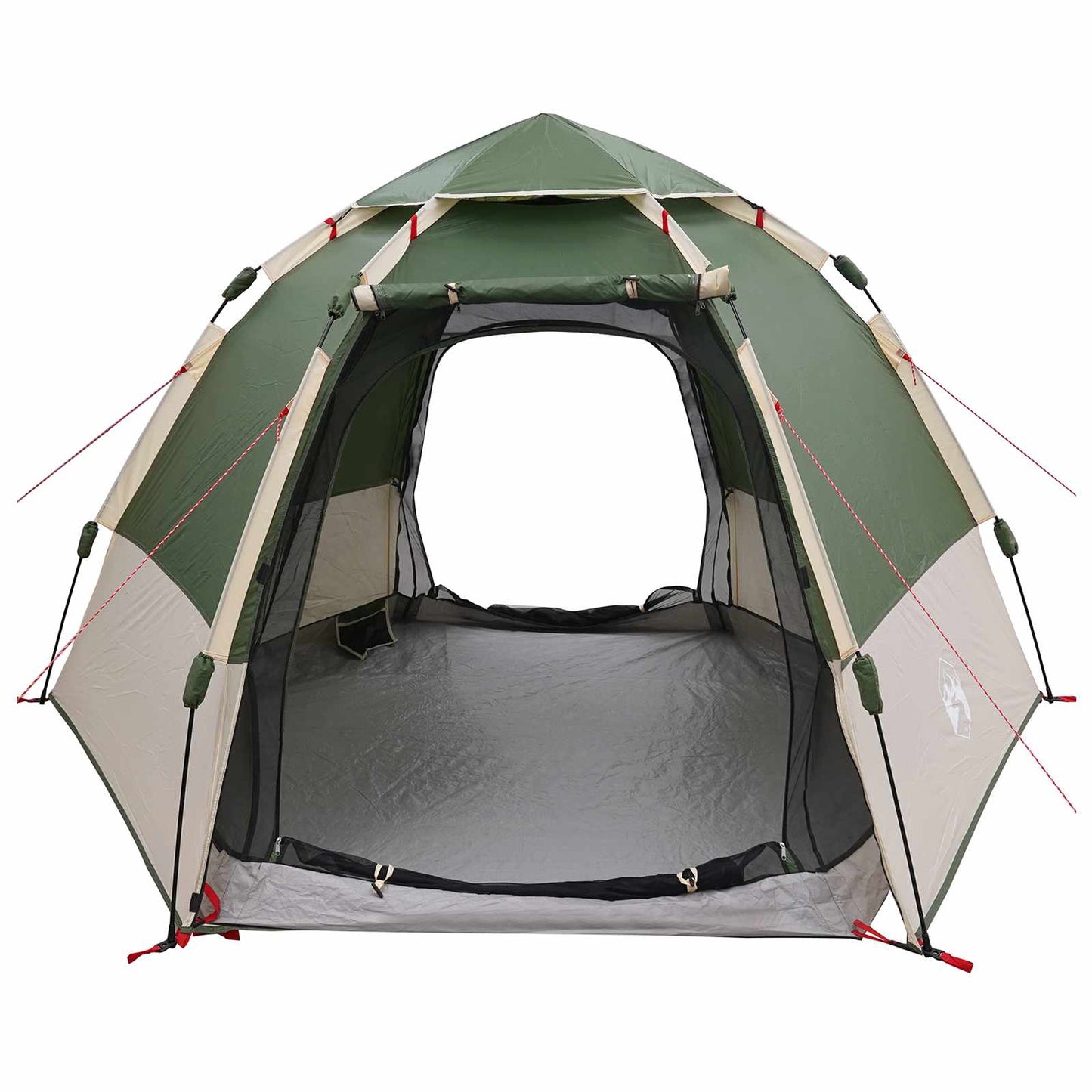 Instant Tent with Rainfly 4-Person Quick-Release Green
