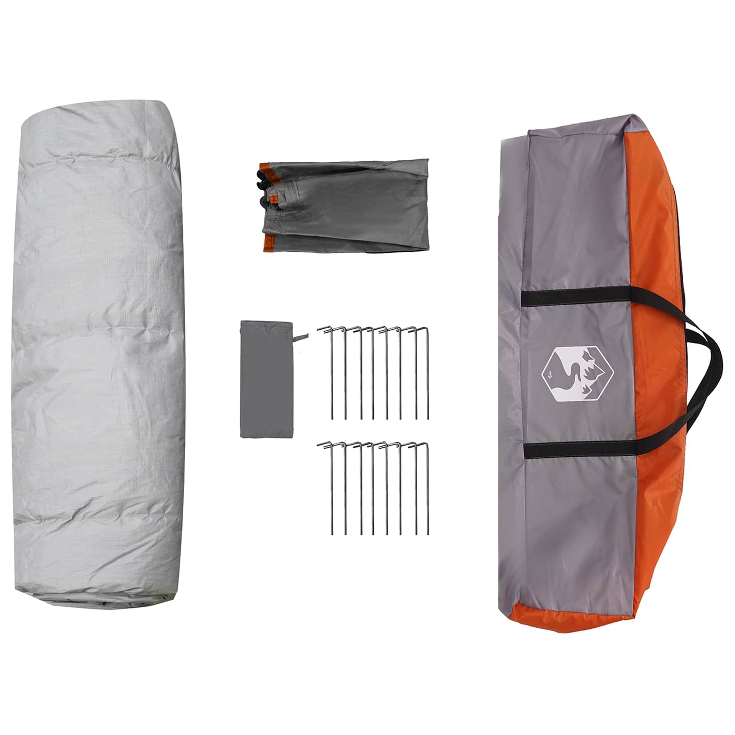 Instant Tent with Rainfly 4-Person Quick-Release 185T Polyester