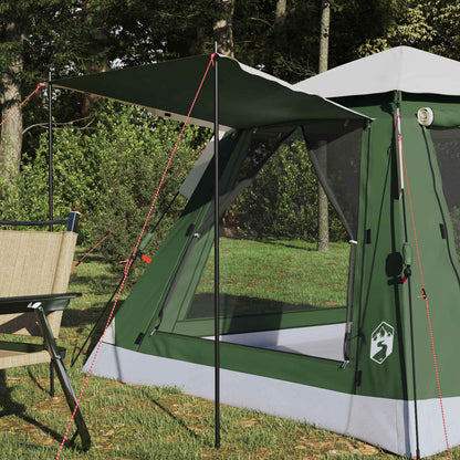 Instant Tent with Rainfly 3-Person Quick-Release Green