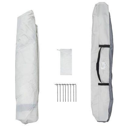 Instant Tent 4-Person Quick-Release Grey 260 x 260 x 197 cm
