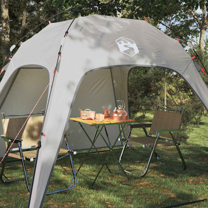 Instant Tent 4-Person Quick-Release Grey 260 x 260 x 197 cm