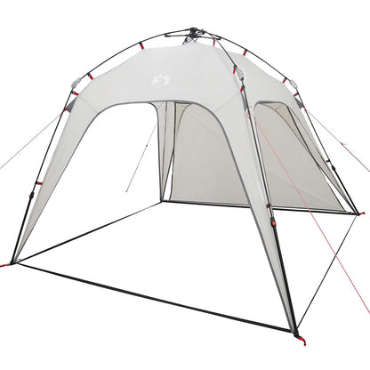 Instant Tent 4-Person Quick-Release Grey 260 x 260 x 197 cm