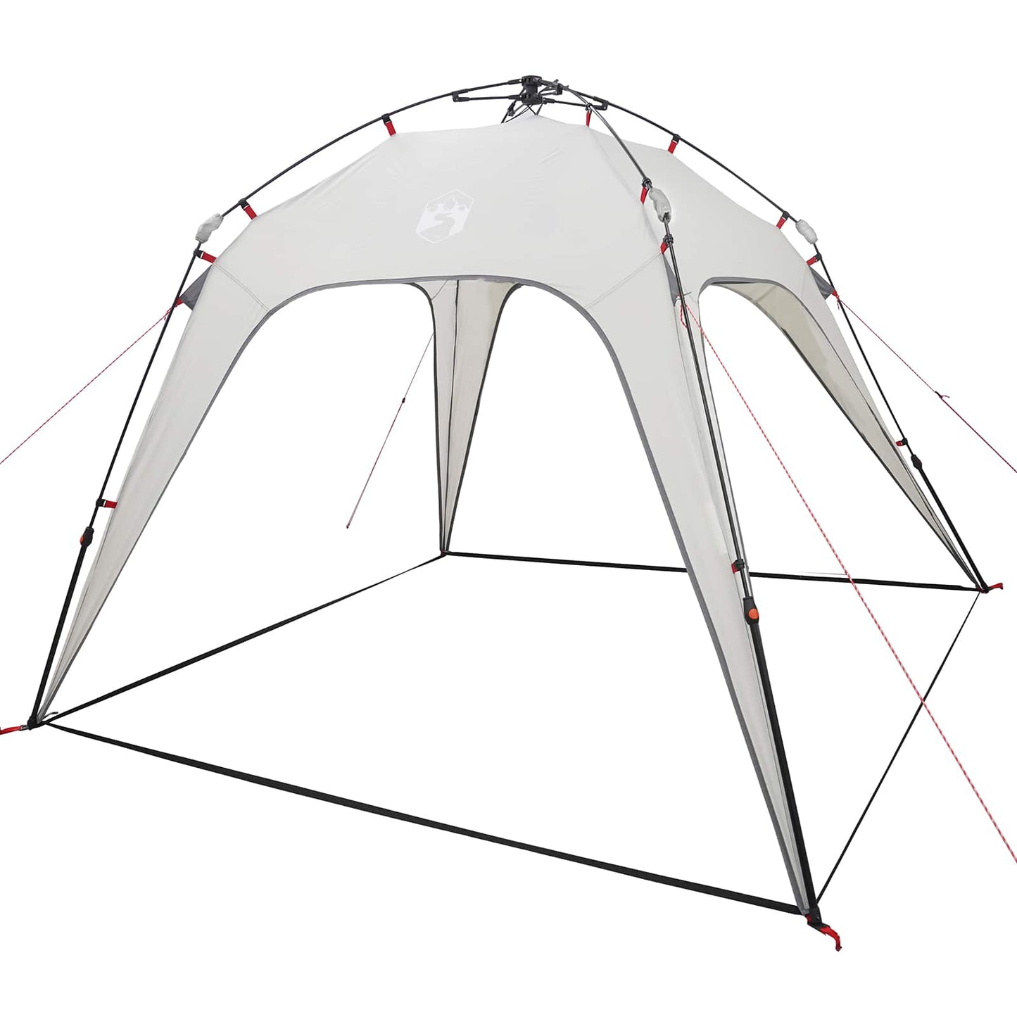 Instant Tent 4-Person Quick-Release Grey 260 x 260 x 197 cm