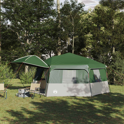 Instant Tent with Rainfly 12-Person Quick-Release Green