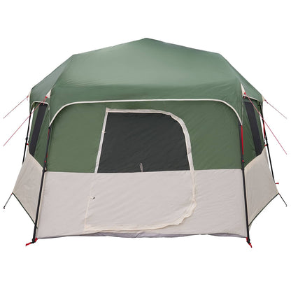 Instant Tent with Rainfly 12-Person Quick-Release Green