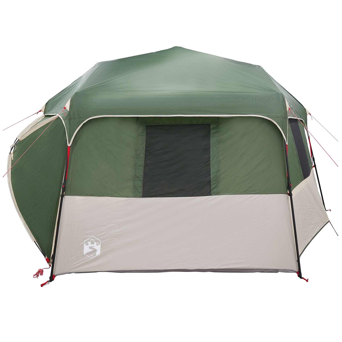 Instant Tent with Rainfly 12-Person Quick-Release Green
